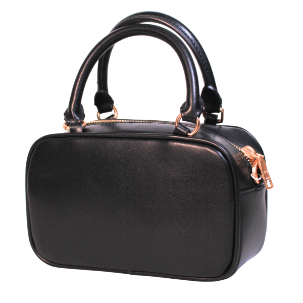 COACH | MINI BOXY SATCHEL CUIR NOIR